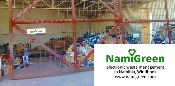 NamiGreen e-waste facility in Africa, Namibia